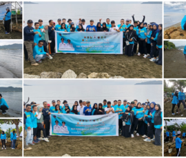 Dinas Perhubungan Provinsi Sulawesi Barat Gelar Bakti Sosial Bersih Pantai dalam Rangka Harhubnas 2025
