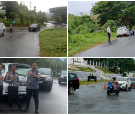 Dukung Kelancaran Upacara Hari Pahlawan 2025, Dishub Sulbar Kerahkan Personel LLAJ Atur Lalu Lintas di Kompleks Kantor Gubernur